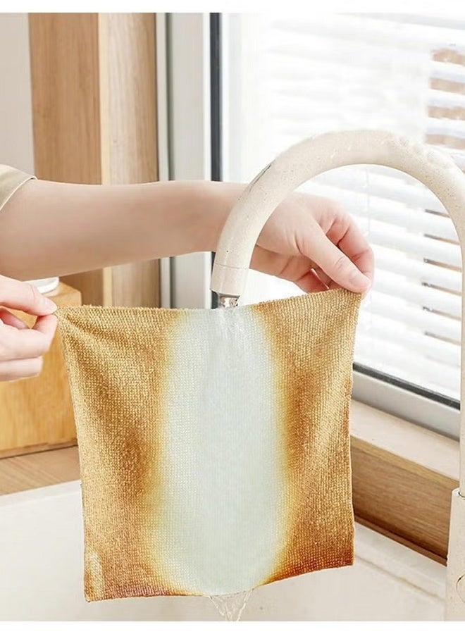 مجموعة 20قطعة من مناشف المايكروفايبر مع علبة مناديل سحب سحرية – قماش تنظيف متعدد الوظائف قابل للسحب لتنظيف الأطباق وزجاج السيارة والنوافذ – أقمشة تنظيف قوية للمنزل والمطبخ قابلة لإعادة الاستخدام - Image 5